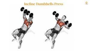 Incline Dumbbells Press – 8 Best Chest Workout For Men 