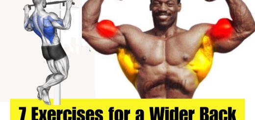 7 best Exercises for a Wider Back