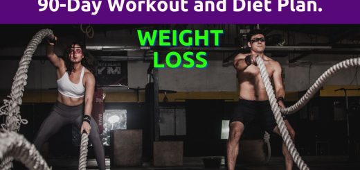 3-month workout and diet plan for weight loss